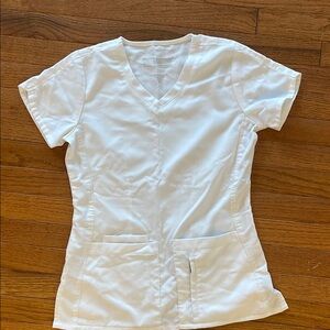 White greys anatomy scrub top XS